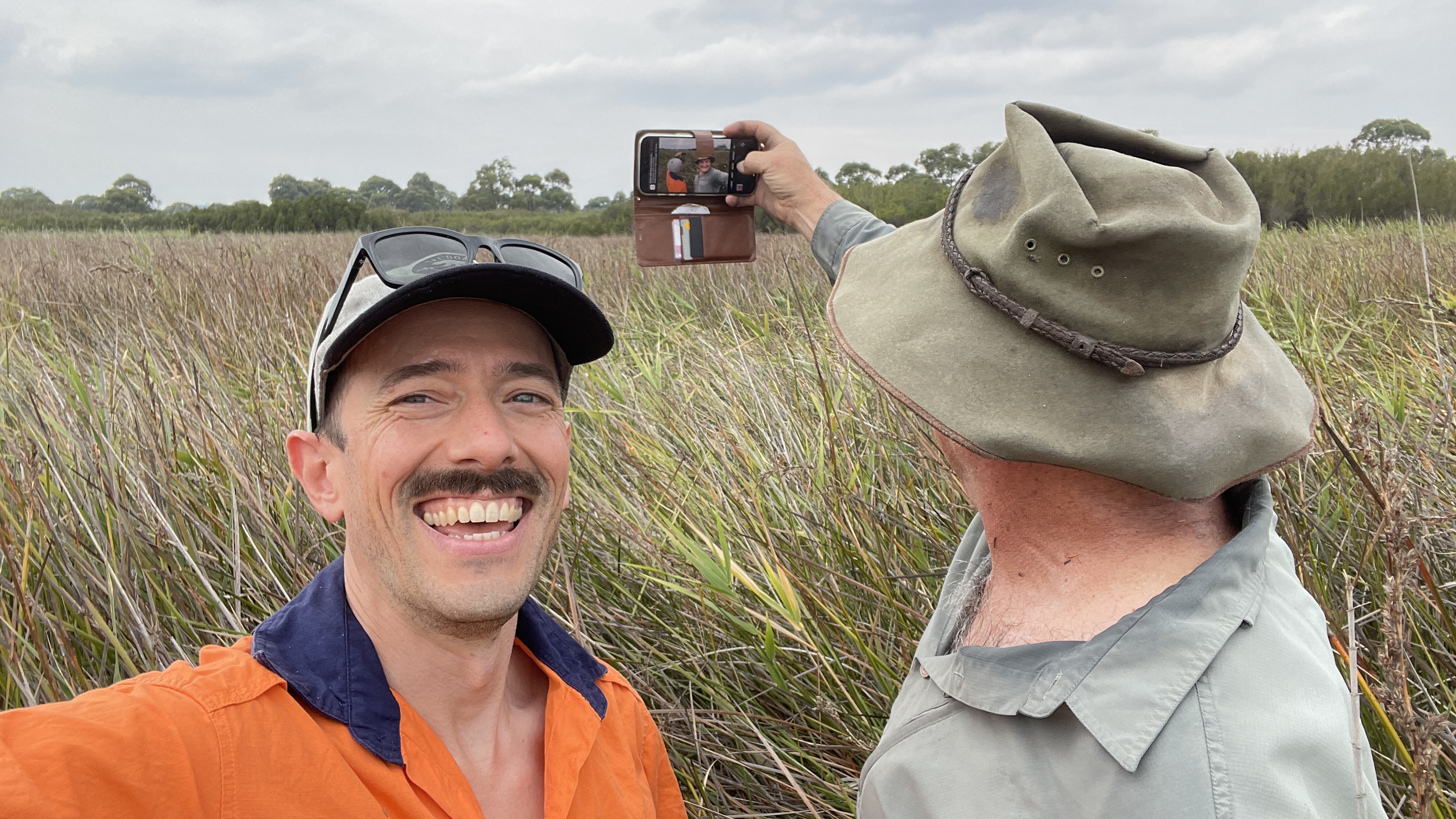 Me and the field selfie king!